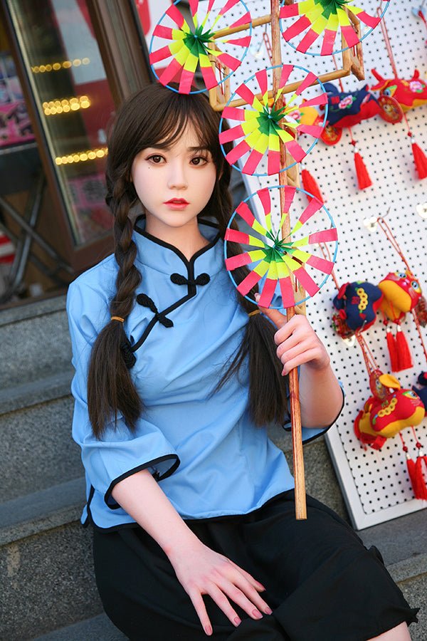 158cm/5ft2 B-cup Silicone Chinese Sex Doll - Qian