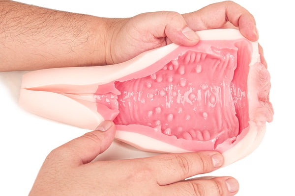 ⭐️CLM Pro⭐️ | Silicone Masturbation Cup Sex Toy L-Vagina 122 Cinnamon - BestDollForYou