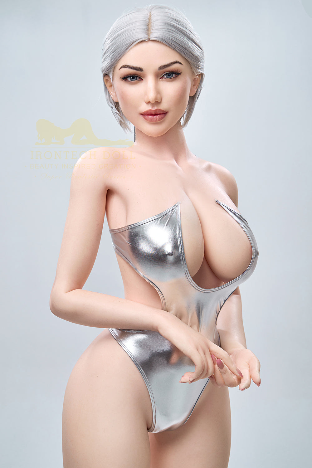 159cm/5ft3 G-cup Huge Breast Bubble Butt Silicone Sex Doll – S13 Celine - BestDollForYou