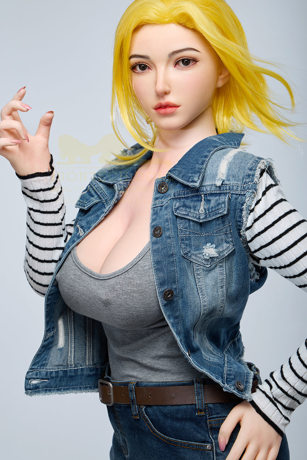 159cm/5ft3 G-cup Bubble Butt Huge Tits Silicone Sex Doll – S41 Joline - BestDollForYou
