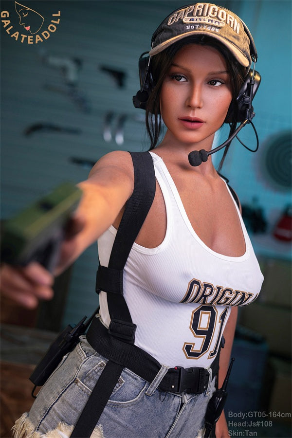 164cm/5ft5 D-Cup Real Skin Texture Silicone Sex Doll GT05 – JS108
