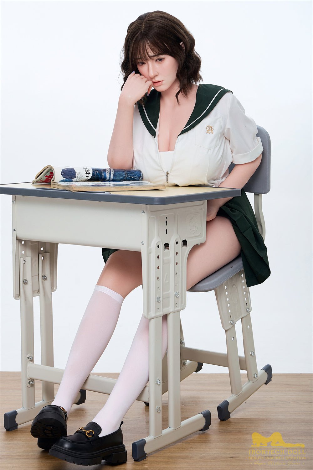 162cm/5ft4 I-cup Japanese Shemale/Transgender Silicone Sex Doll – S7 - BestDollForYou