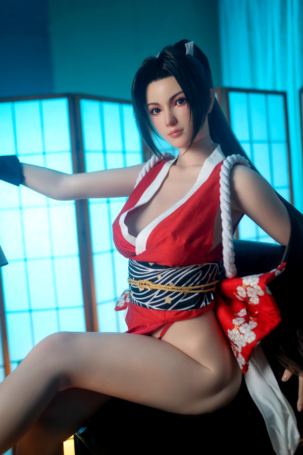 168cm/5ft6 E-cup Fantasy Silicone Sex Doll - Mai Shiranui