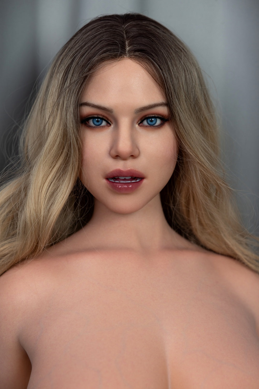 EU In Stock - 95cm/3ft1 G-cup Silicone Torso Sex Doll – Carlee ROS Tan - 我的商店