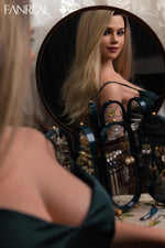 EU In Stock - 155cm/5ft1 F-cup Fanreal Big Boobs Silicone Real Sex Doll - Maria Tan - 我的商店