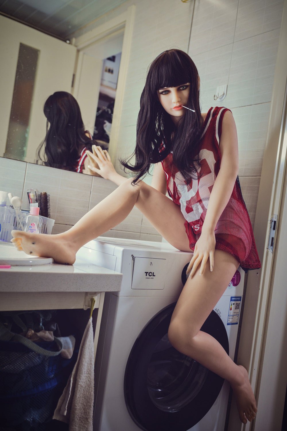 157cm/5ft2 B-Cup Cute TPE  Sex Doll with 