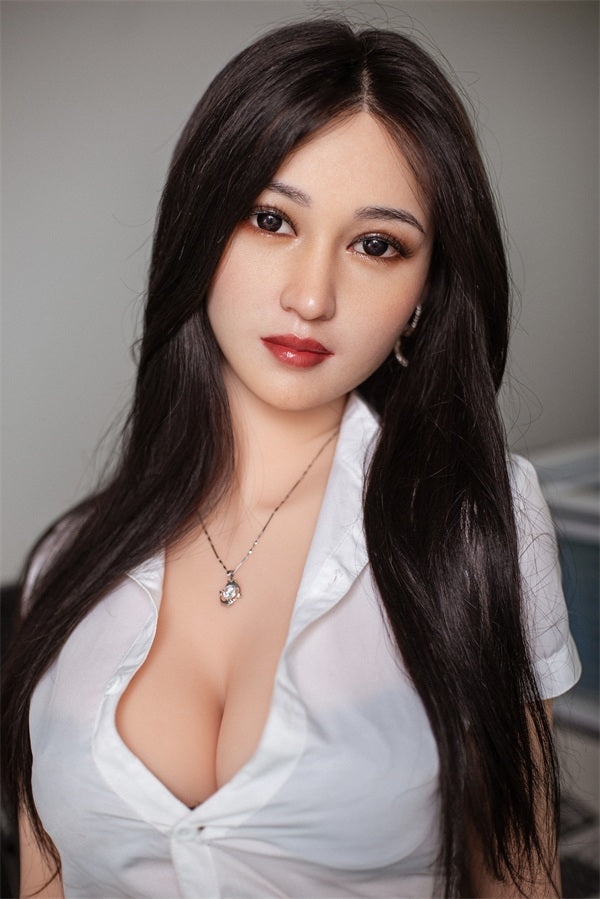 US In Stock - 158cm/5ft2 Medium Breast Asian Sex Doll - 
