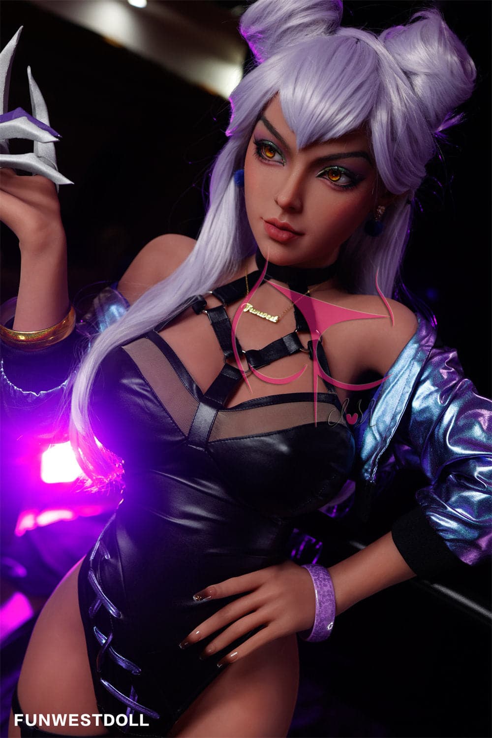 US In Stock - 155cm/5ft1 F-Cup League of Legends Agony’s Embrace Evelynn TPE Sex Doll FWD031 