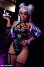 EU In Stock - 155cm/5ft1 F-Cup League of Legends Agony’s Embrace Evelynn Sex Doll - 我的商店