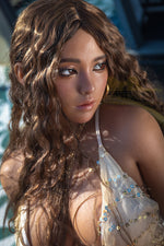 EU In Stock - 164cm/5ft5 F-cup Silicone Sex Doll - S40 Dark Tanned - 我的商店