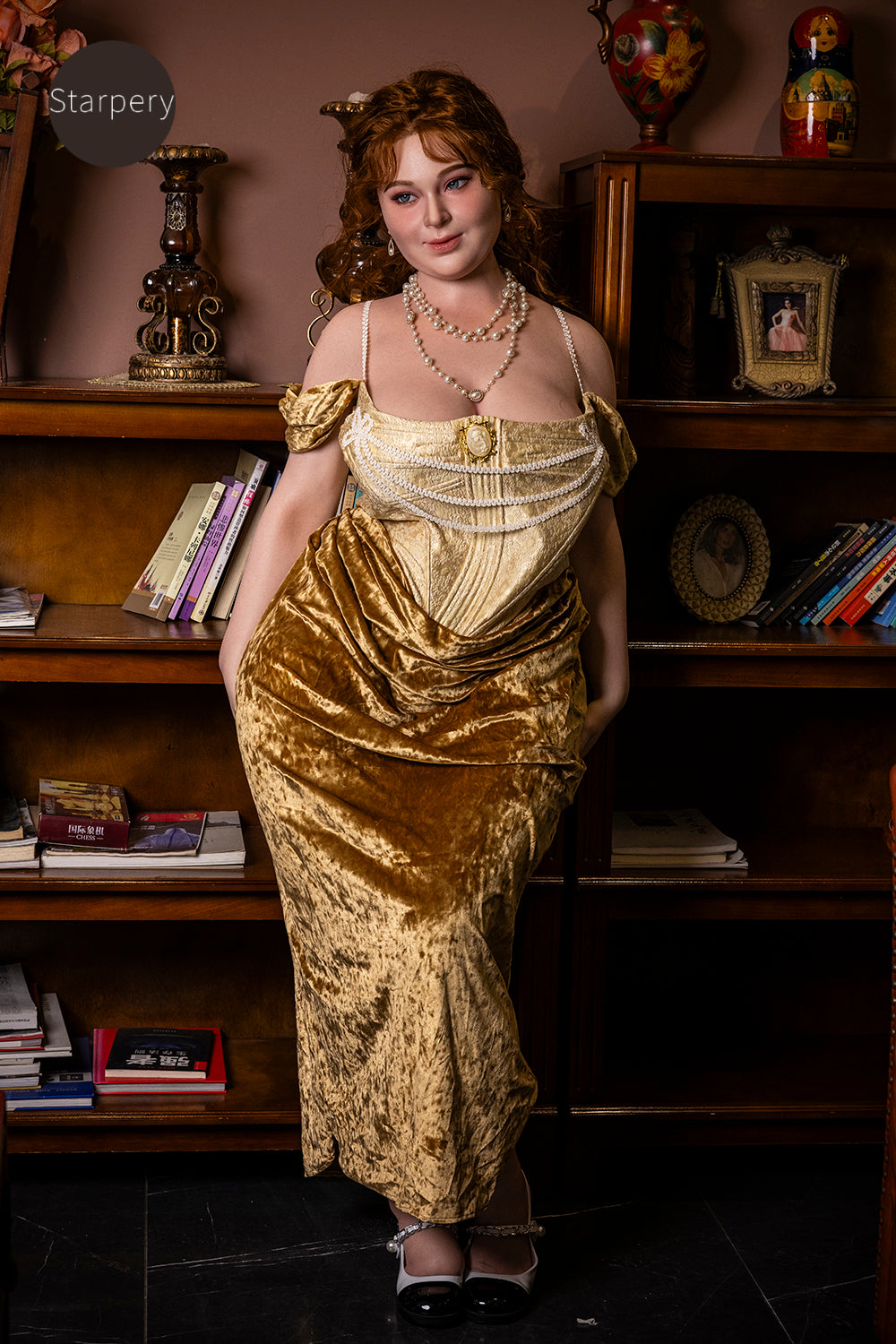 US In Stock - 161cm/5ft3 H-cup Real Skin Texture Silicone SSBBW Sex Doll - Ivory - 我的商店