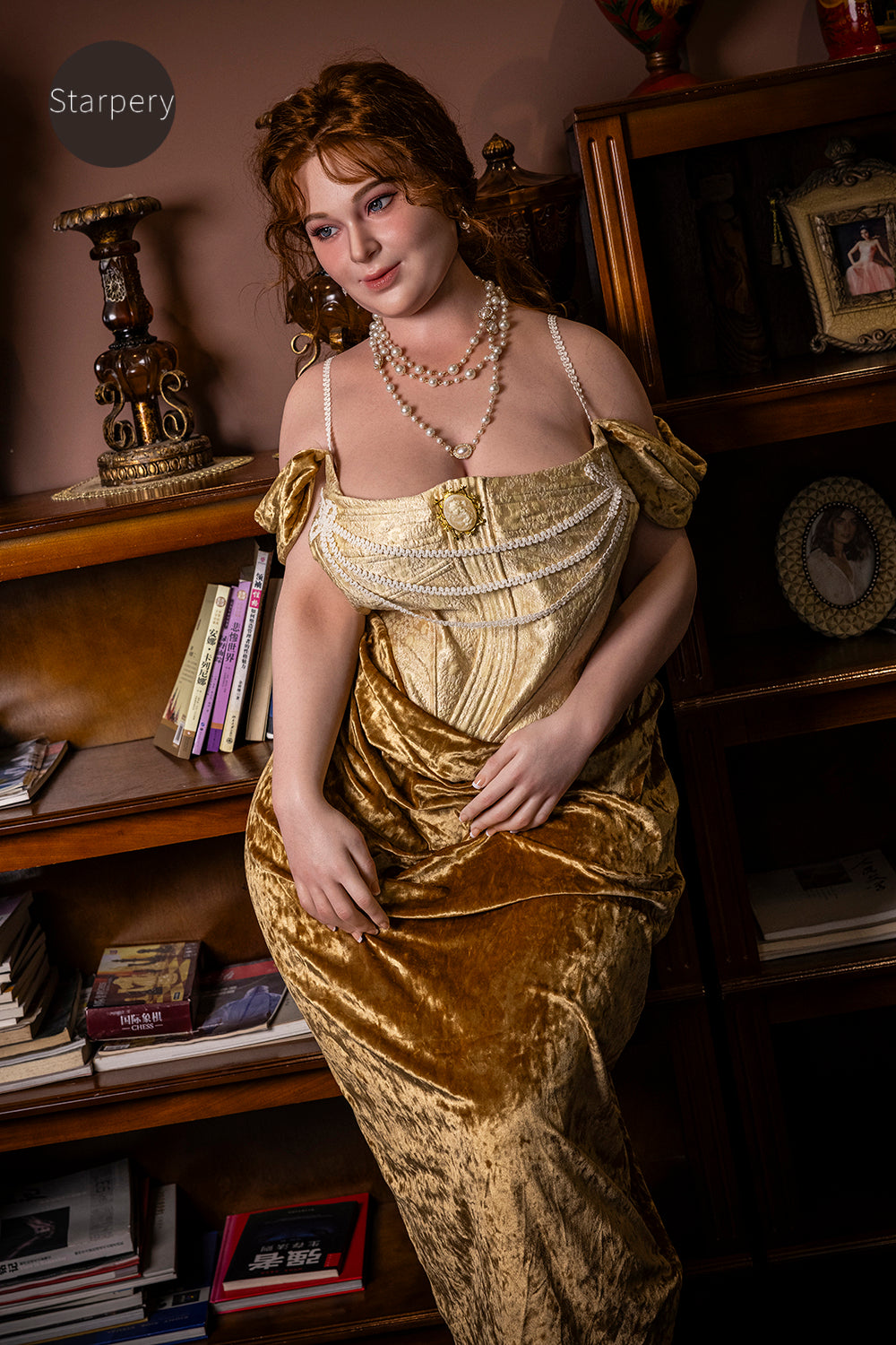 US In Stock - 161cm/5ft3 H-cup Real Skin Texture Silicone SSBBW Sex Doll - Ivory - 我的商店