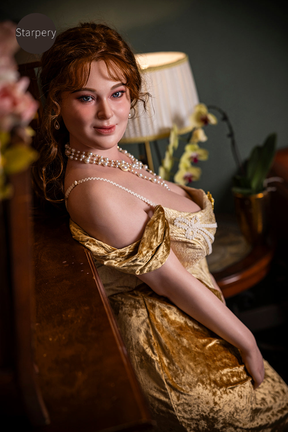 US In Stock - 161cm/5ft3 H-cup Real Skin Texture Silicone SSBBW Sex Doll - Ivory - 我的商店