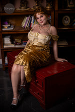 US In Stock - 161cm/5ft3 H-cup Real Skin Texture Silicone SSBBW Sex Doll - Ivory - 我的商店