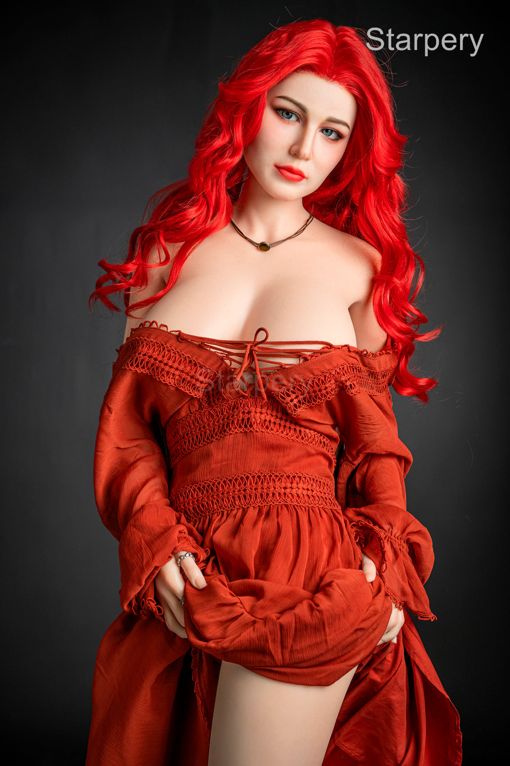 171cm/5ft7 D-cup Silicone Head Sex Doll 