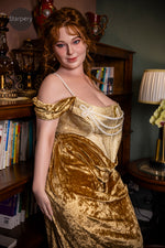 US In Stock - 161cm/5ft3 H-cup Real Skin Texture Silicone SSBBW Sex Doll - Ivory - 我的商店