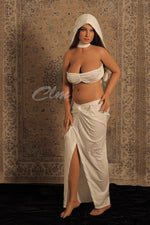 ❤️CLM Ultra❤️ 159cm/5ft3 E-Cup Bear Hugging Silicone BBW Big Booty Sex Doll SiE159 - Mouna(Suntan) - BestDollForYou