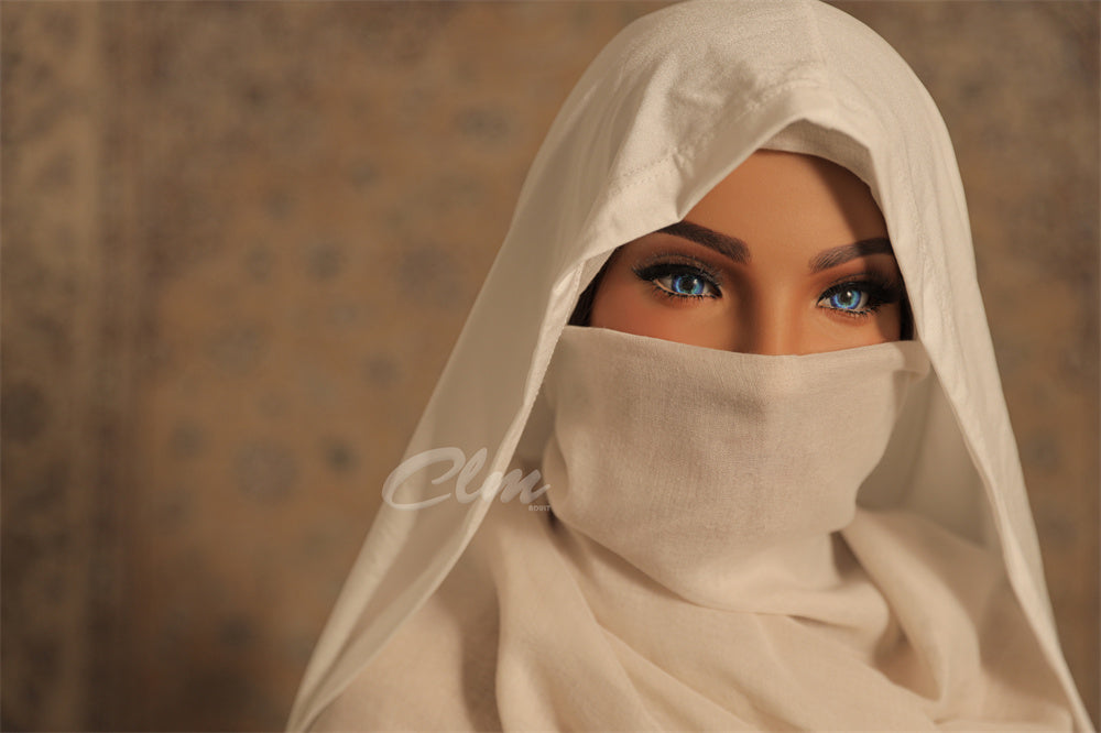 ❤️CLM Ultra❤️ 159cm/5ft3 E-Cup Bear Hugging Silicone BBW Big Booty Sex Doll SiE159 - Mouna(Suntan) - BestDollForYou