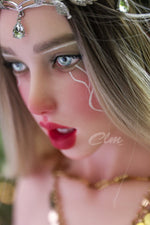 ❤️CLM Ultra❤️  157cm/5ft2 D-Cup Full Silicone Movable Jaw Elf Sex Doll SiQ157 - Athena - BestDollForYou