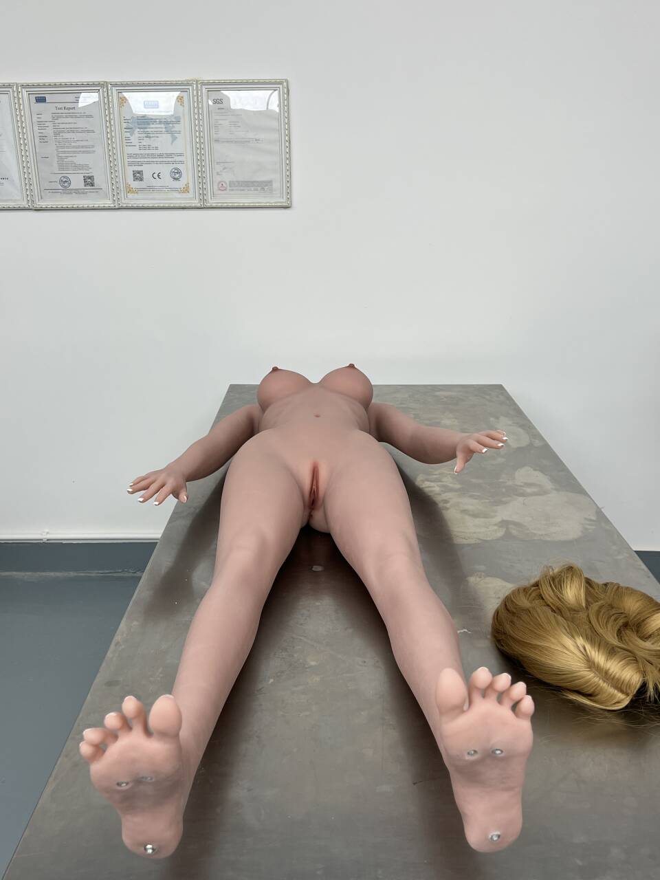 US In Stock - 158cm/5ft2 C-cup TPE Blonde Sex Doll 