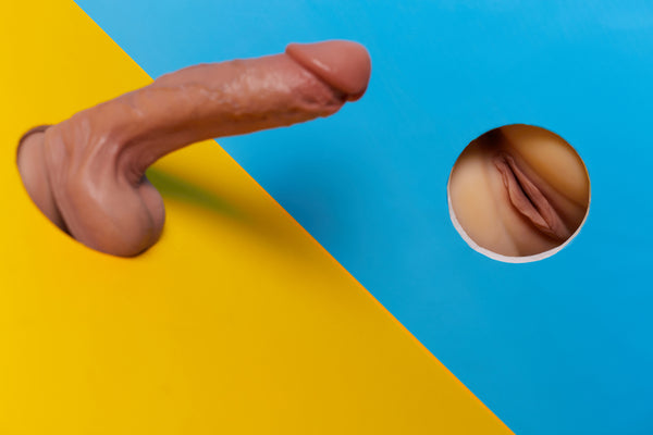 🔹CLM Classic🔹20cm/1ft1 Yellow Skin TPE Butt Torso Sex Toys  - R2 - BestDollForYou