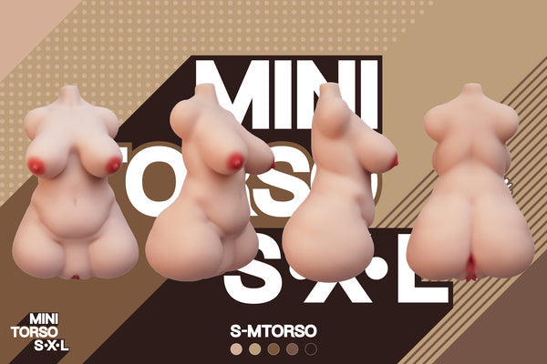🔹CLM Classic🔹36.5cm/1ft2 S Mini TPE Torso Sex Toys - BestDollForYou