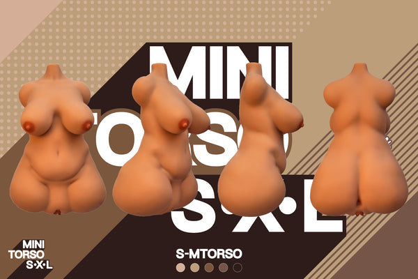 🔹CLM Classic🔹36.5cm/1ft2 S Mini TPE Torso Sex Toys - BestDollForYou