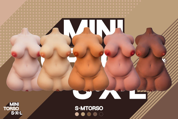 🔹CLM Classic🔹36.5cm/1ft2 S Mini TPE Torso Sex Toys - BestDollForYou