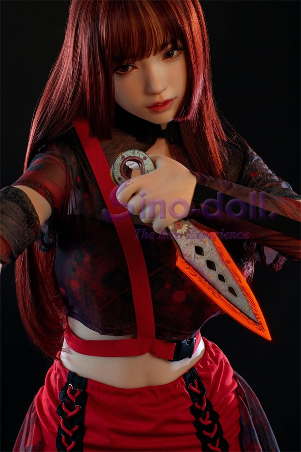 S167cm/5ft6 G-cup Silicone Sex Doll S43 - Linqiu