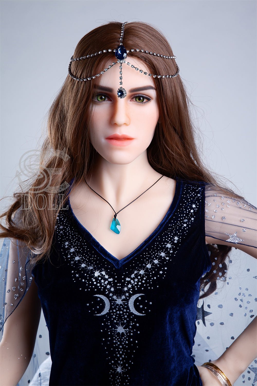 163cm/5ft4 E-cup Adult TPE Female Sex Doll - Head 