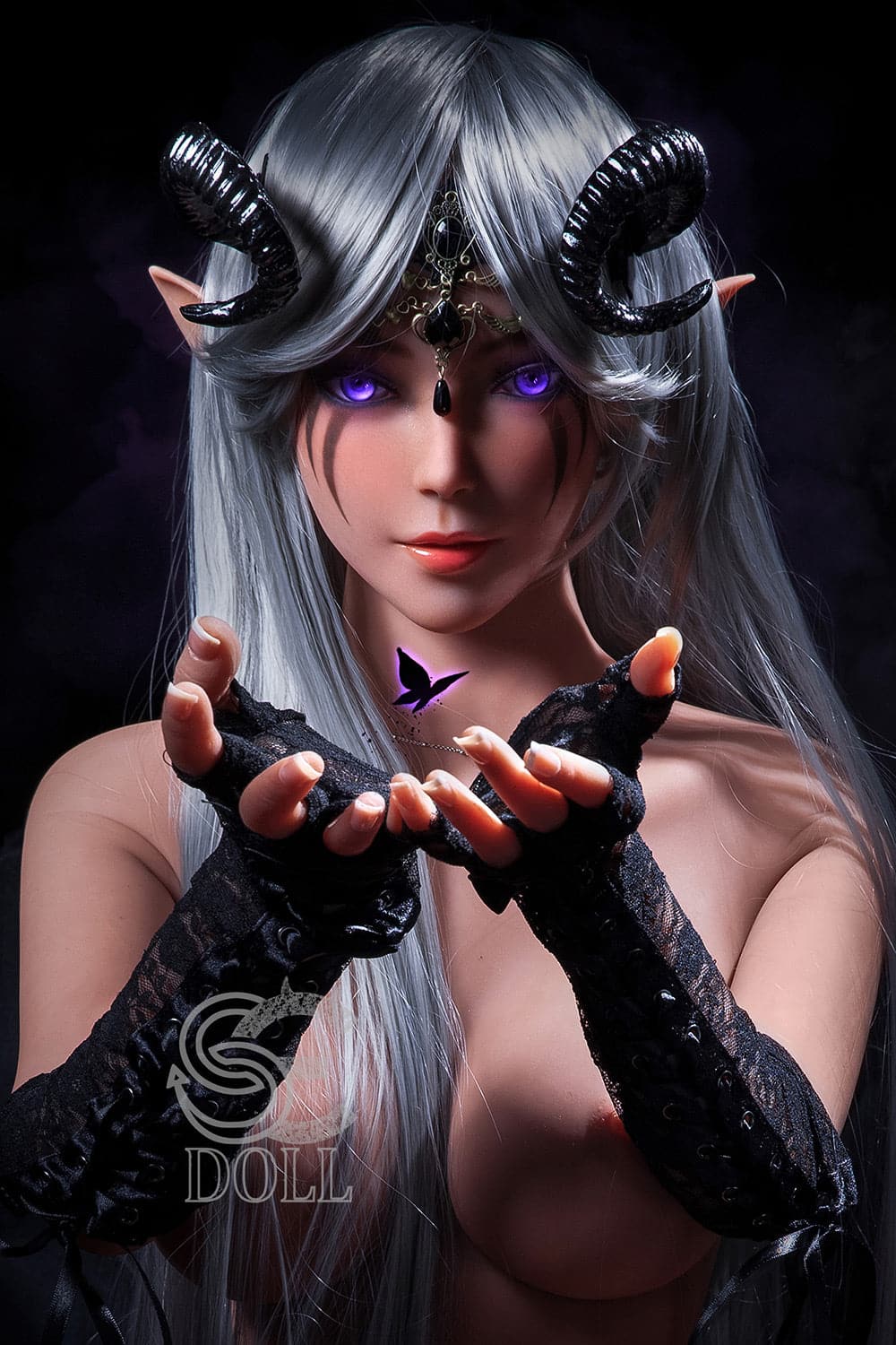 150cm/4ft 11 Anime Alien in E-Cup Mysterious Night Elf Sex Doll SED068 - Samantha.C - BestDollForYou
