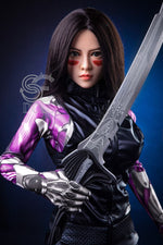 US In Stock-151cm/4ft11 E-Cup Battle Angel Alita Anime STPE Sex Doll - 我的商店