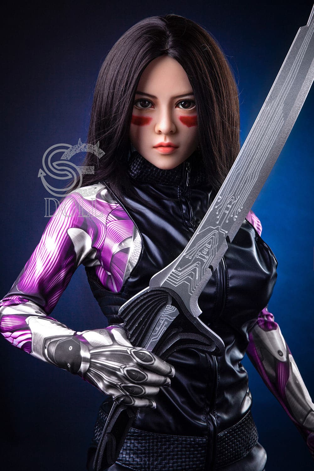 US In Stock-151cm/4ft11 E-Cup Battle Angel Alita Anime STPE Sex Doll - 我的商店