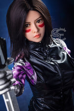 US In Stock-151cm/4ft11 E-Cup Battle Angel Alita Anime STPE Sex Doll - 我的商店