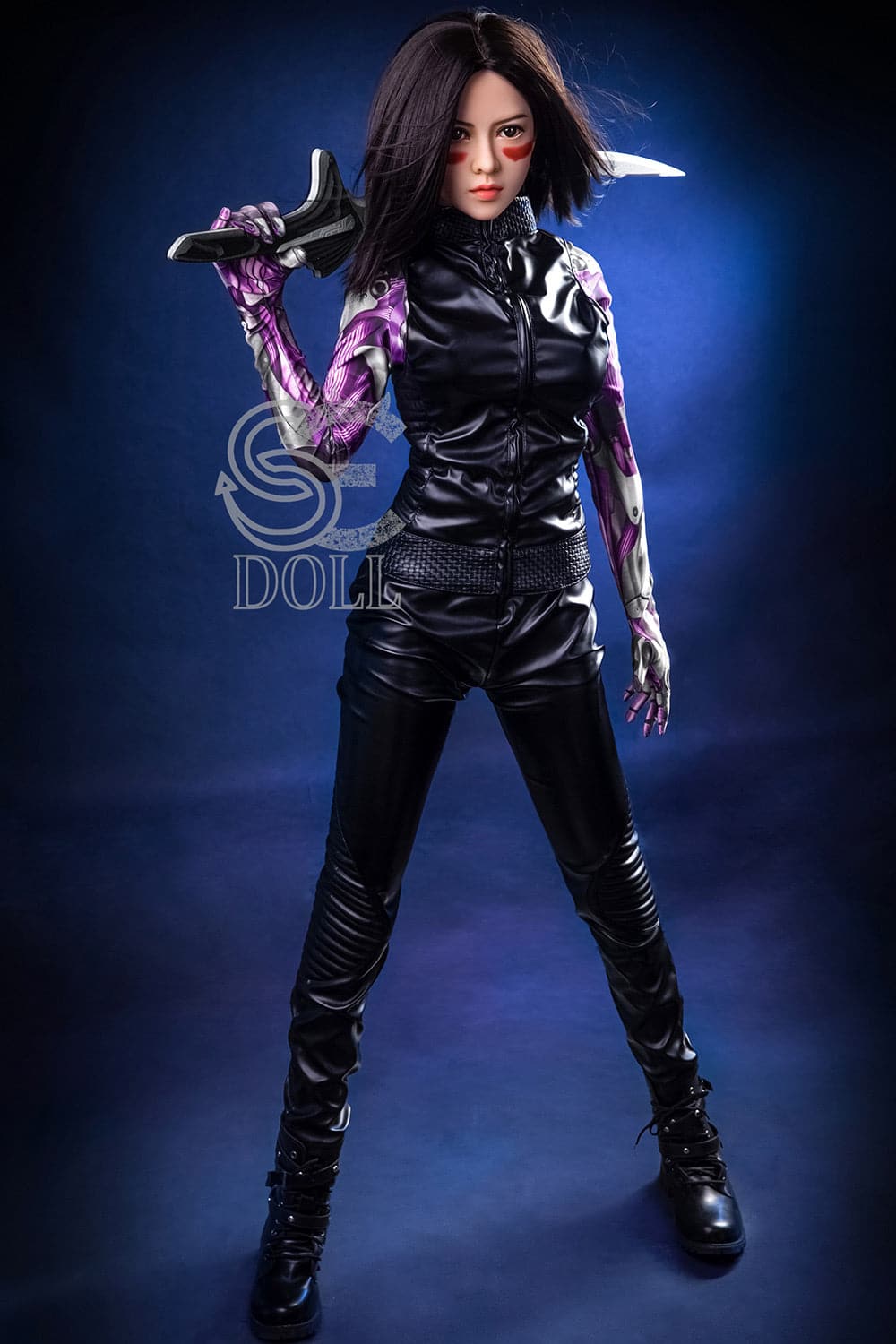 US In Stock-151cm/4ft11 E-Cup Battle Angel Alita Anime STPE Sex Doll - 我的商店