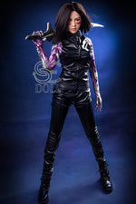 EU In Stock-151cm/4 ft 11 E-Cup Battle Angel Alita Anime Sex Doll - 