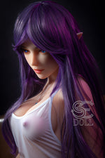 US In Stock - 151cm/4ft11 E-cup Elf Sex Doll SED081 Head 