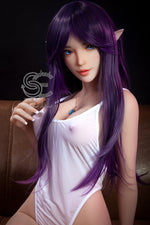 US In Stock - 151cm/4ft11 E-cup Elf Sex Doll SED081 Head 