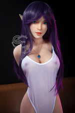 US In Stock - 151cm/4ft11 E-cup Elf Sex Doll SED081 Head 