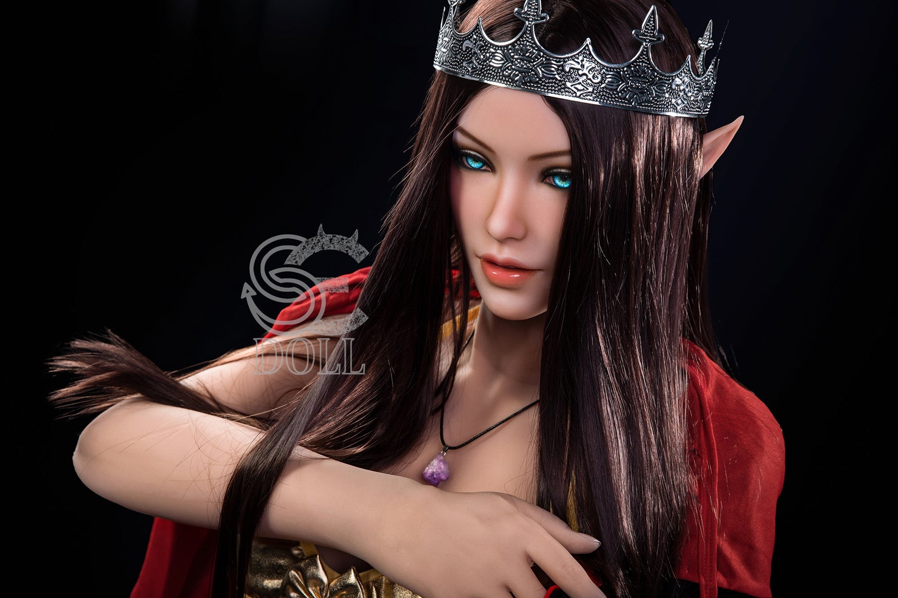 US In Stock - 168cm/5ft6 F-cup Elf Sex Doll SED105 Head 