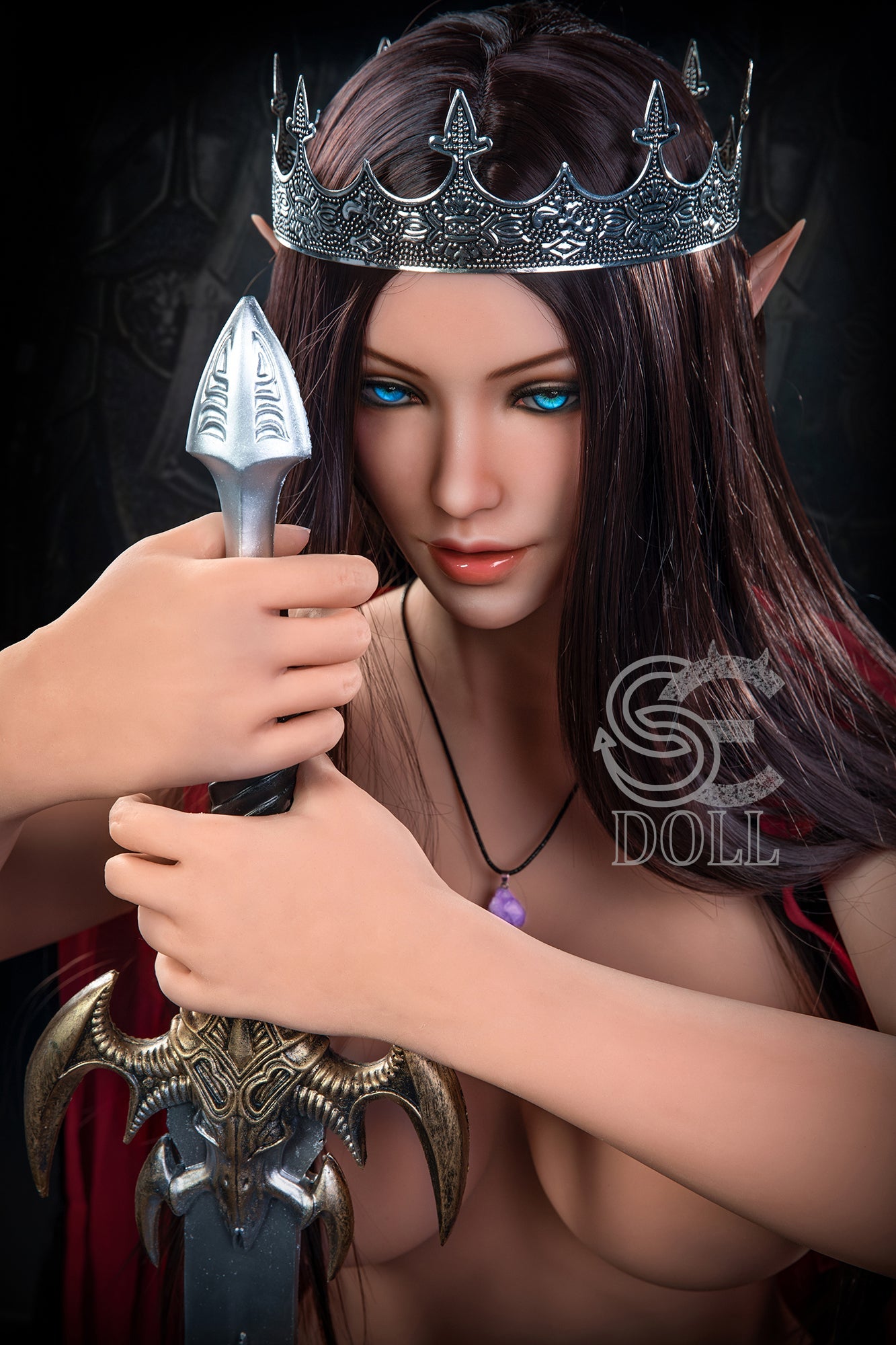 US In Stock - 168cm/5ft6 F-cup Elf Sex Doll SED105 Head 