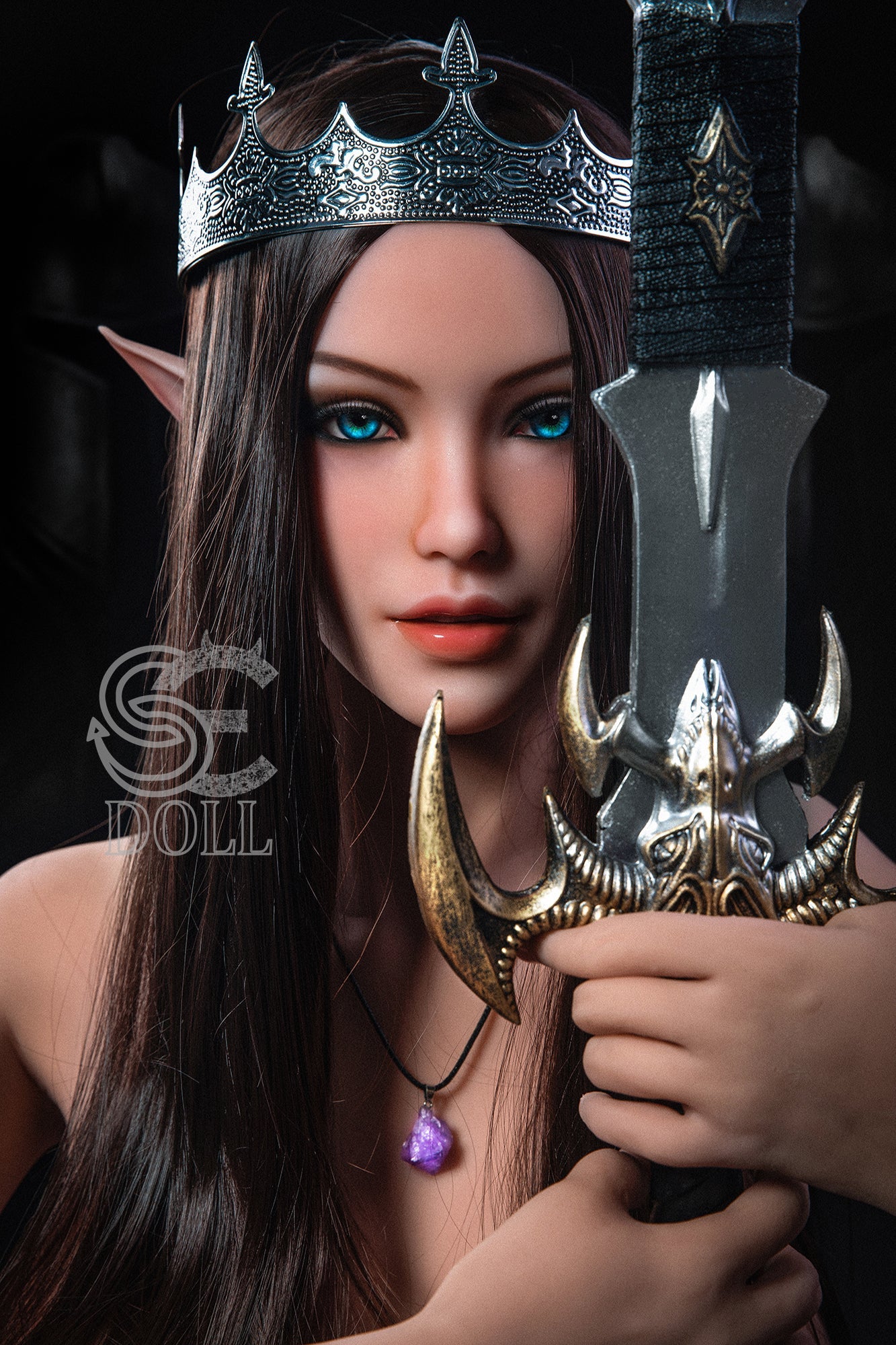 US In Stock - 168cm/5ft6 F-cup Elf Sex Doll SED105 Head #021 - Luis - 我的商店