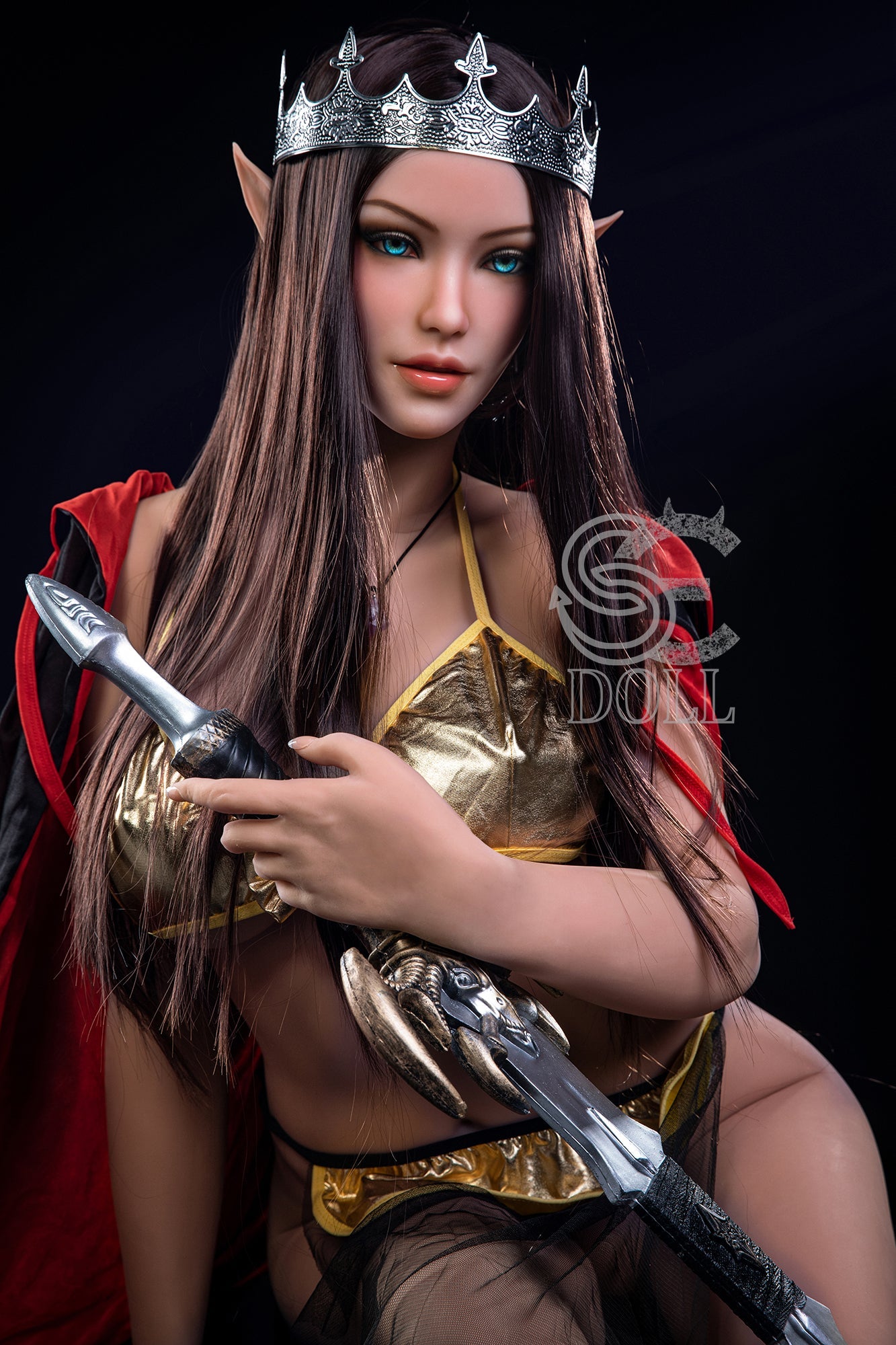 US In Stock - 168cm/5ft6 F-cup Elf Sex Doll SED105 Head 