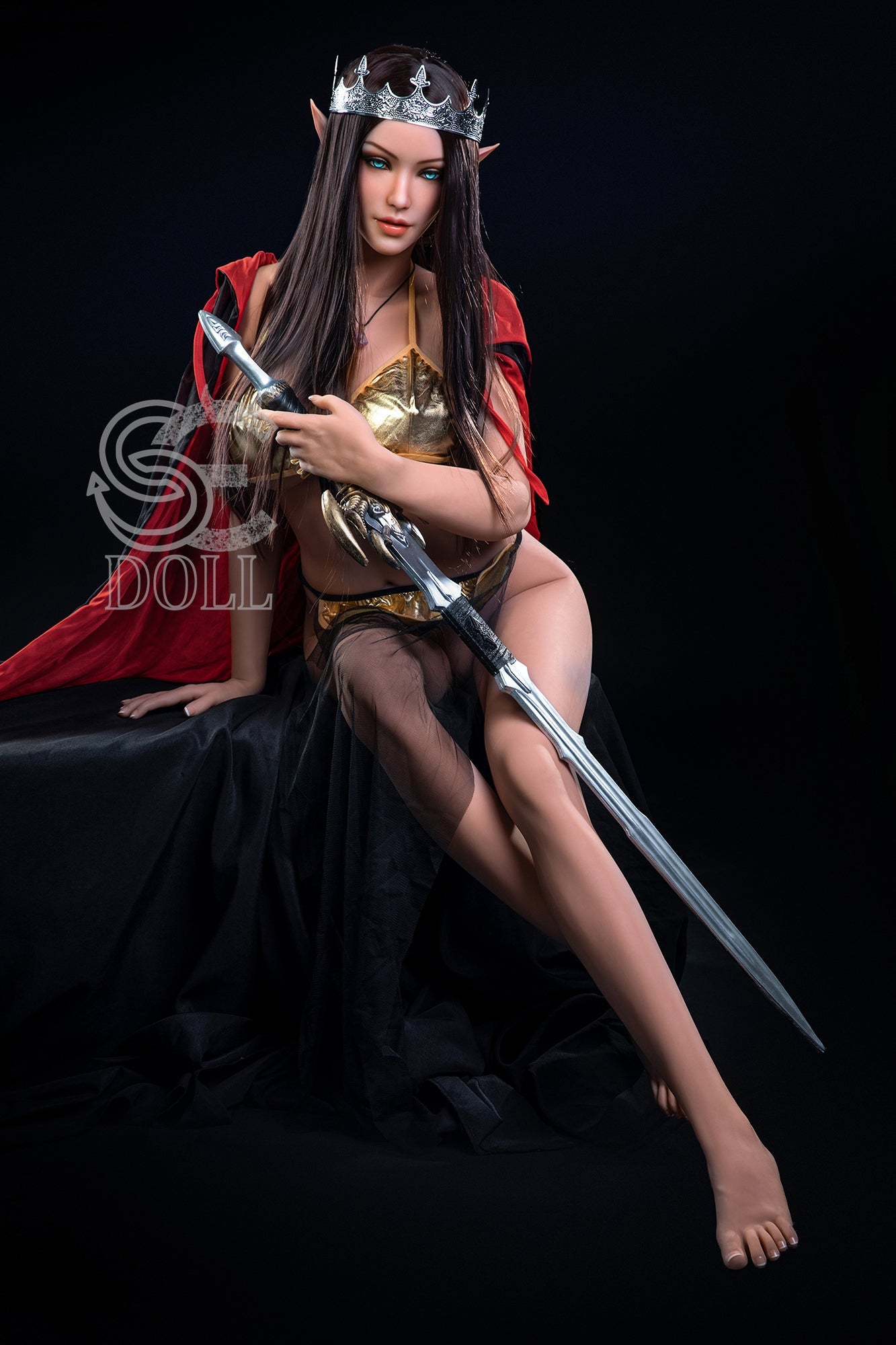 US In Stock - 168cm/5ft6 F-cup Elf Sex Doll SED105 Head 