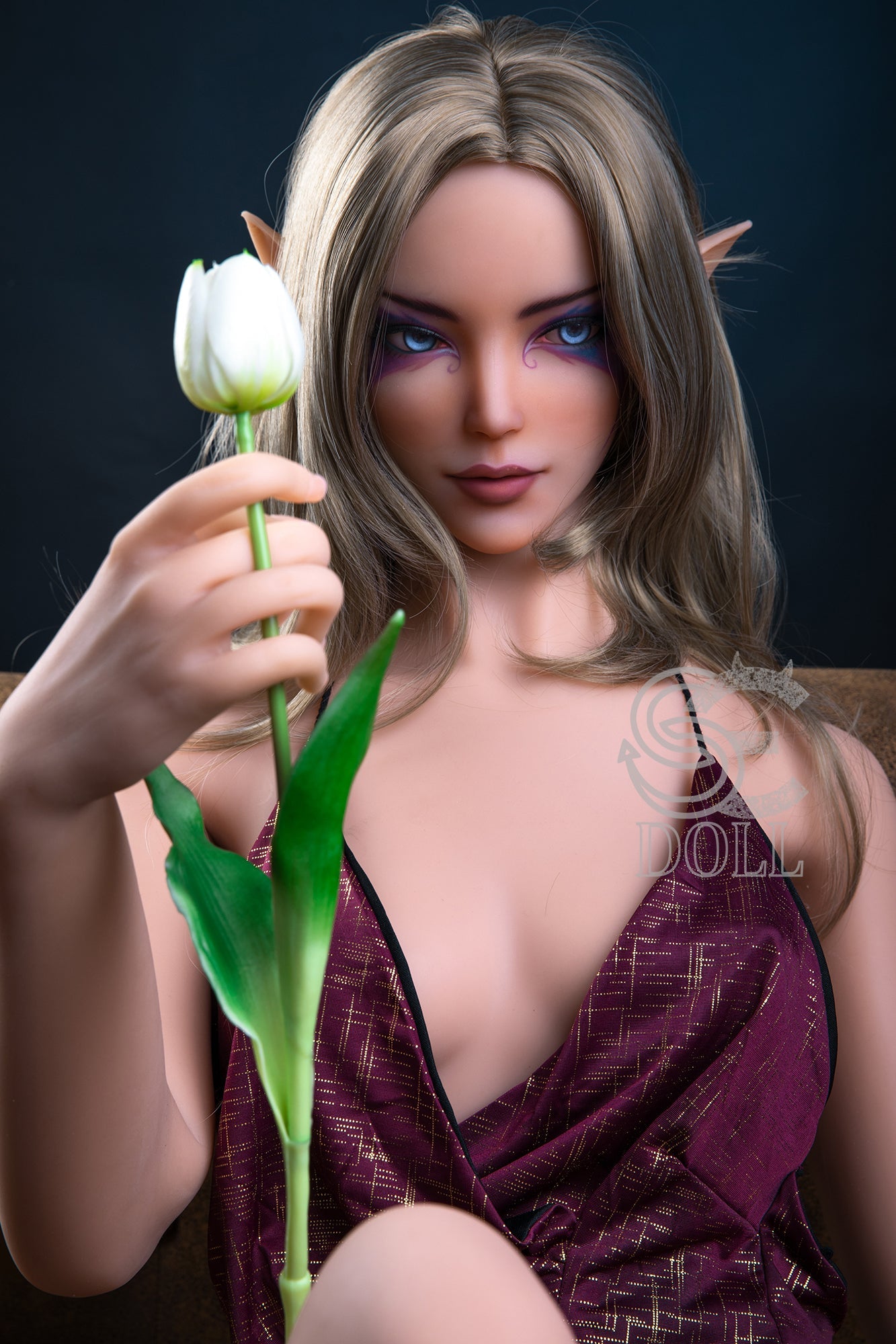 US In Stock - 166cm/5ft5 C-cup Elf Sex Doll SED173 Head 