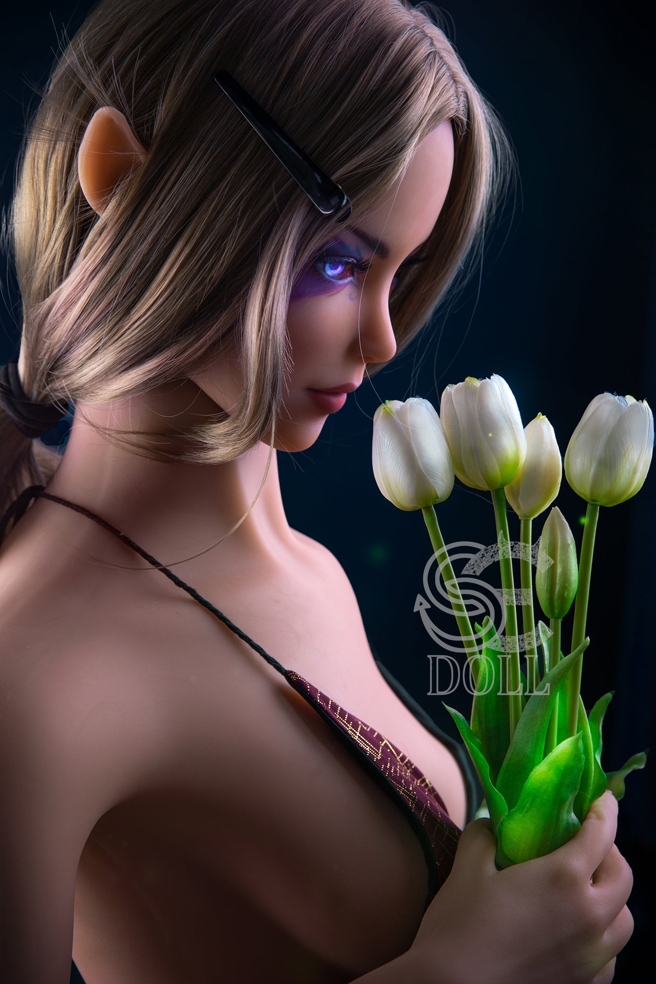 US In Stock - 166cm/5ft5 C-cup Elf Sex Doll SED173 Head 