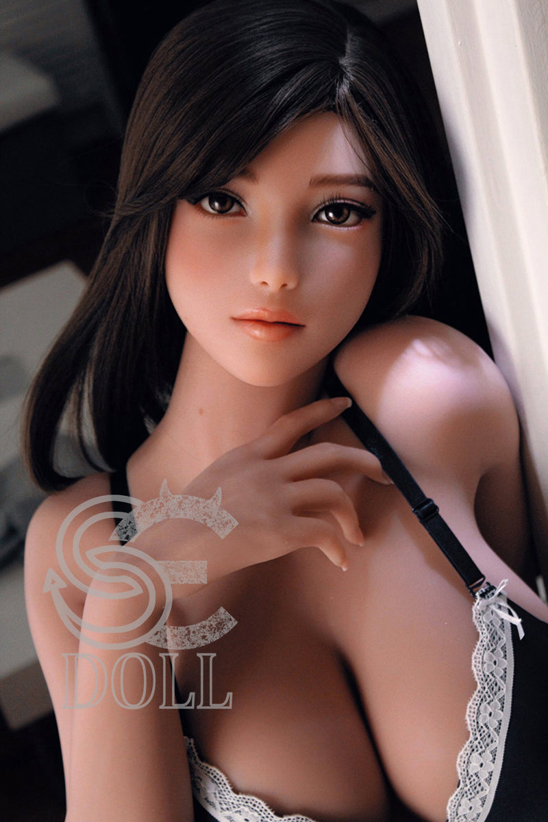 EU In Stock - 161cm/5ft3 F-cup TPE Sex Doll SED194 Head 