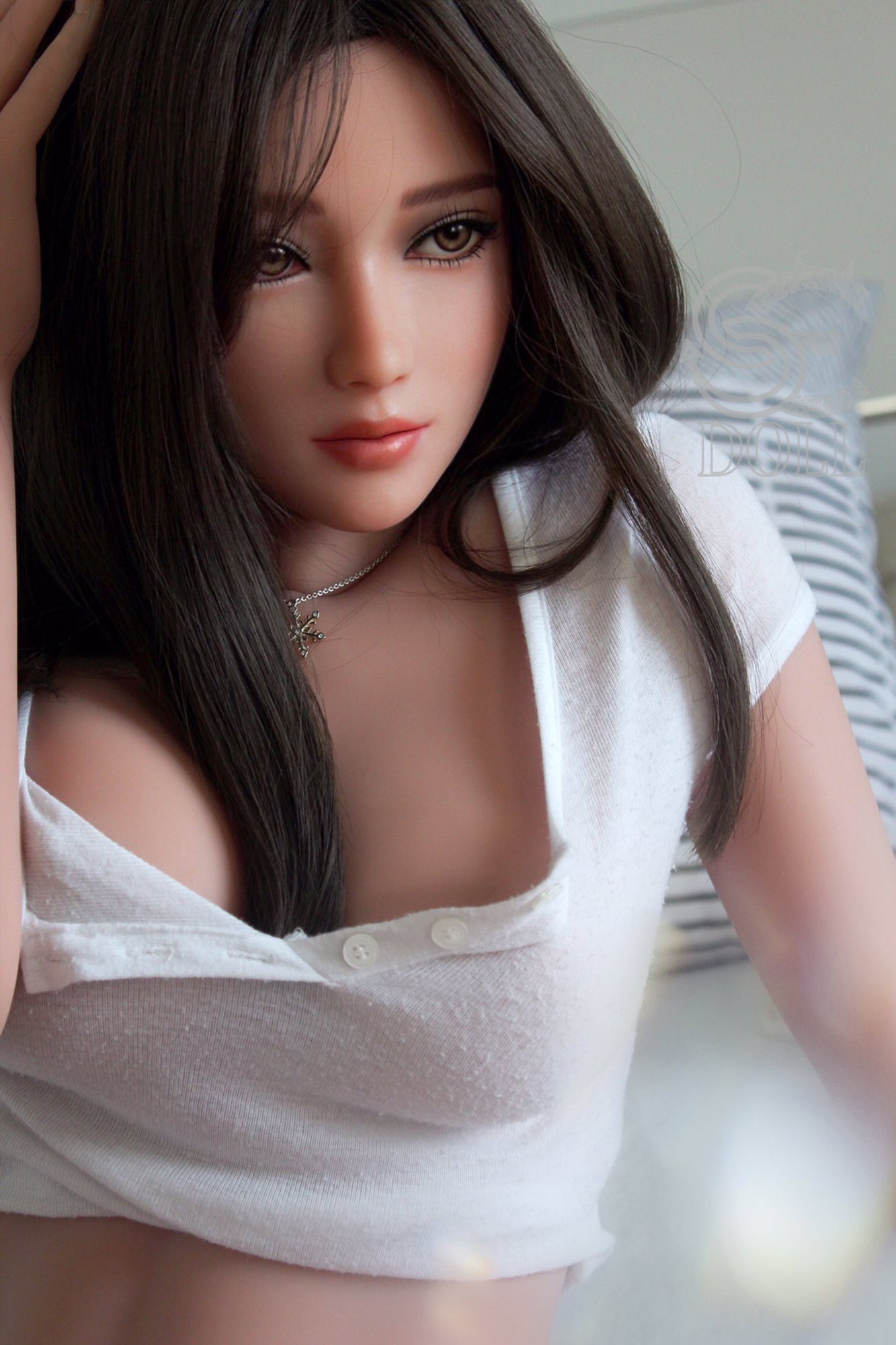 EU In Stock - 163cm/5ft4 E-cup TPE Sex Doll SED211 Head 
