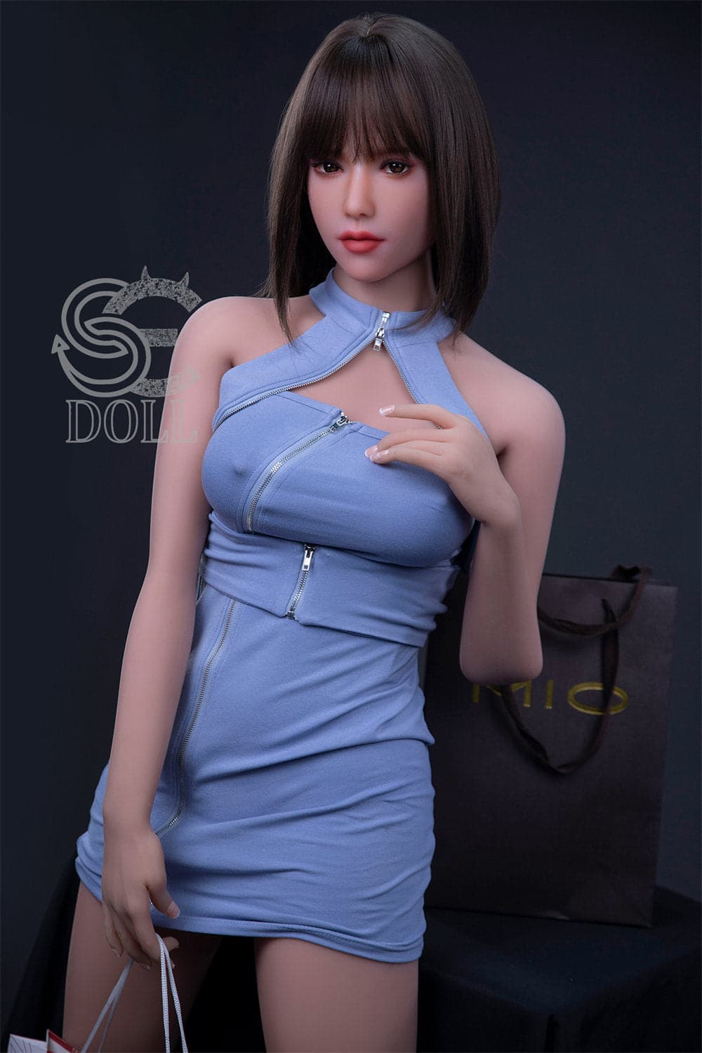 163cm/5ft4 E-cup Asian Fashion TPE Sex Doll - Head 
