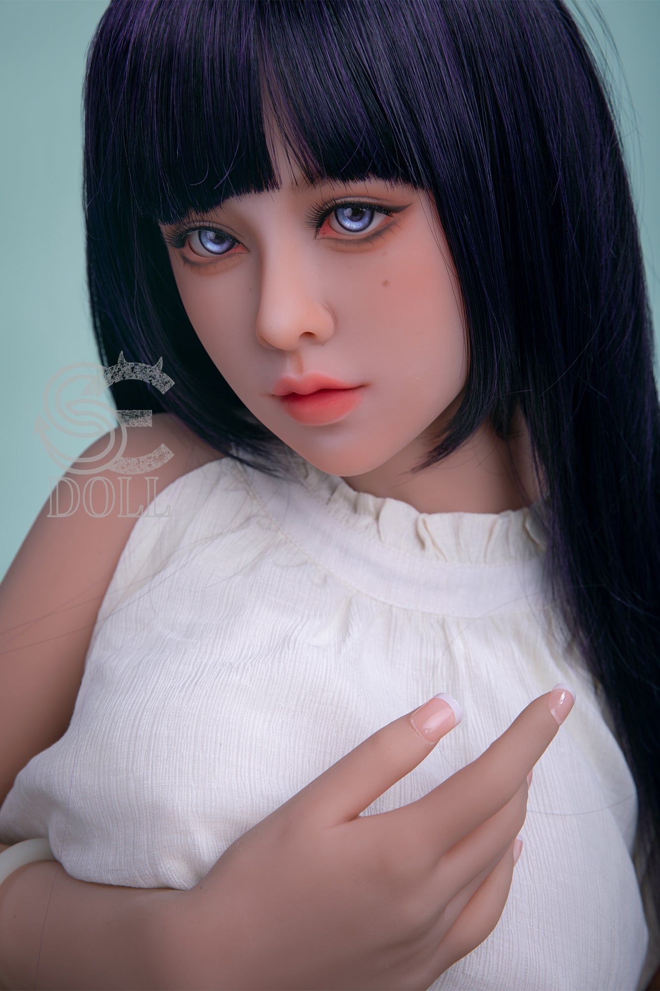 151cm/4ft11 E-cup Realistic Cute Asian Sex Doll Head 